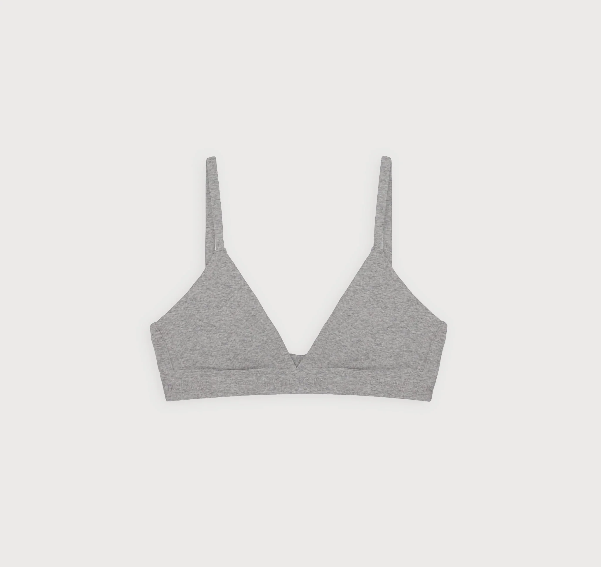 Core Rib Triangle Bralette