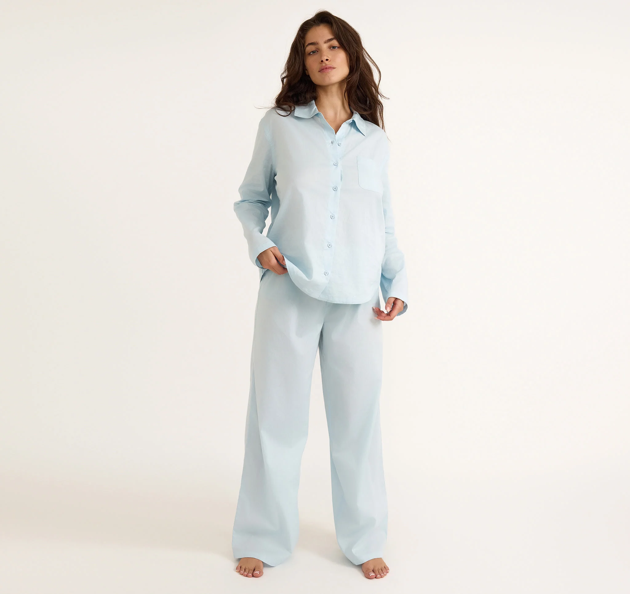 Core Sleep Poplin Pants - Image 2