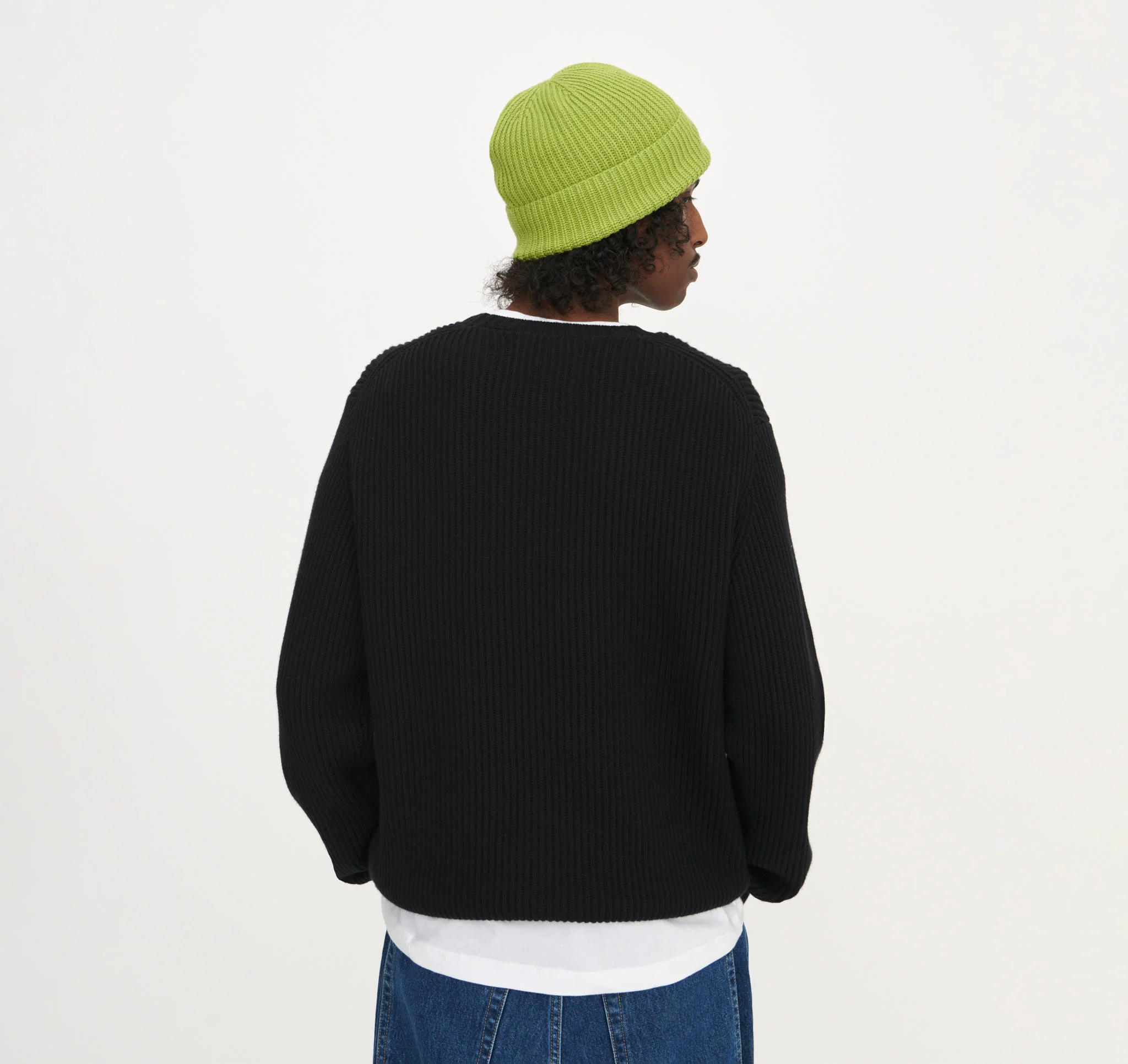 Soft Knit Fluffy Beanie - Image 2