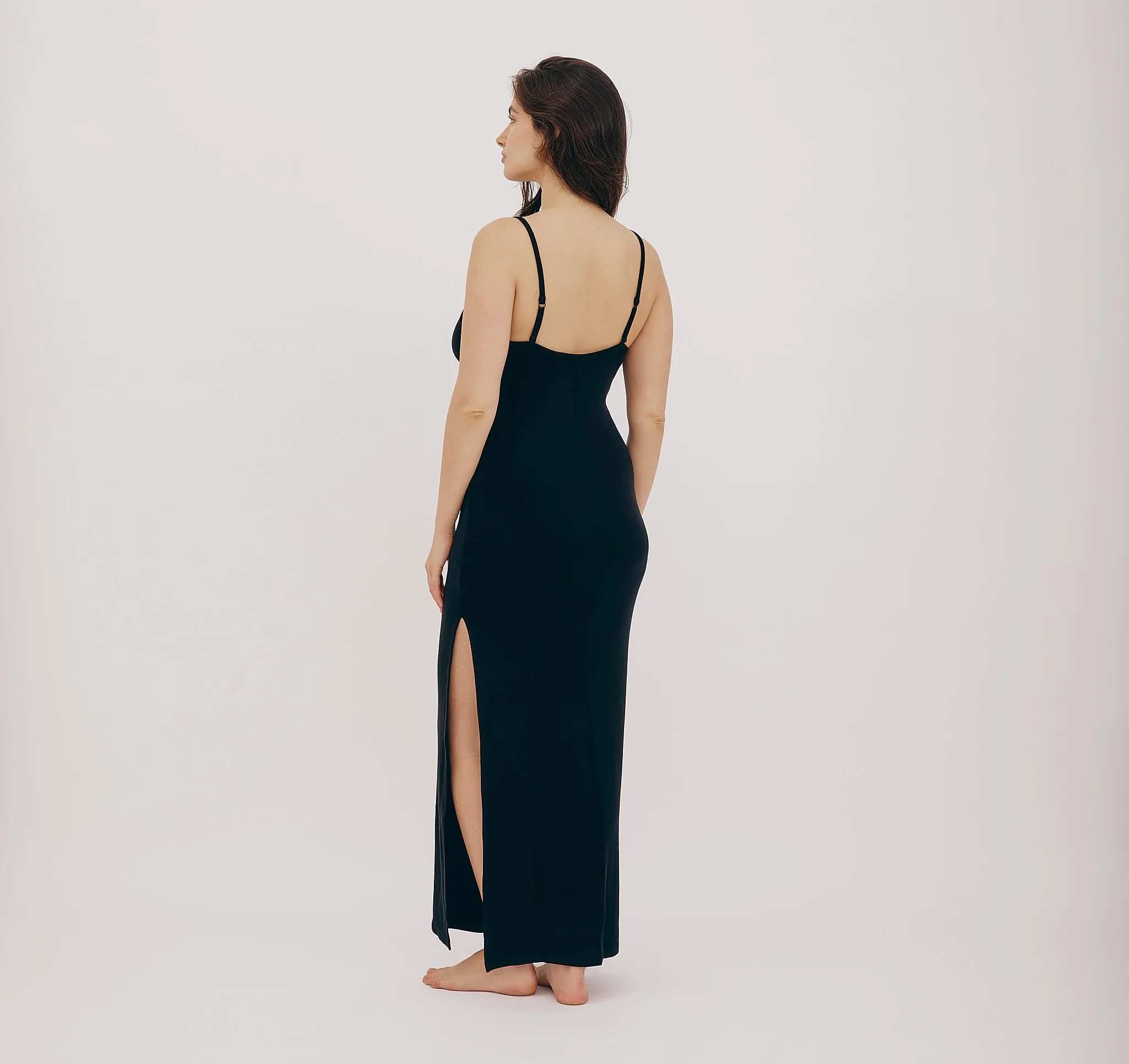 Soft Knit Maxi Slip Dress - Image 2