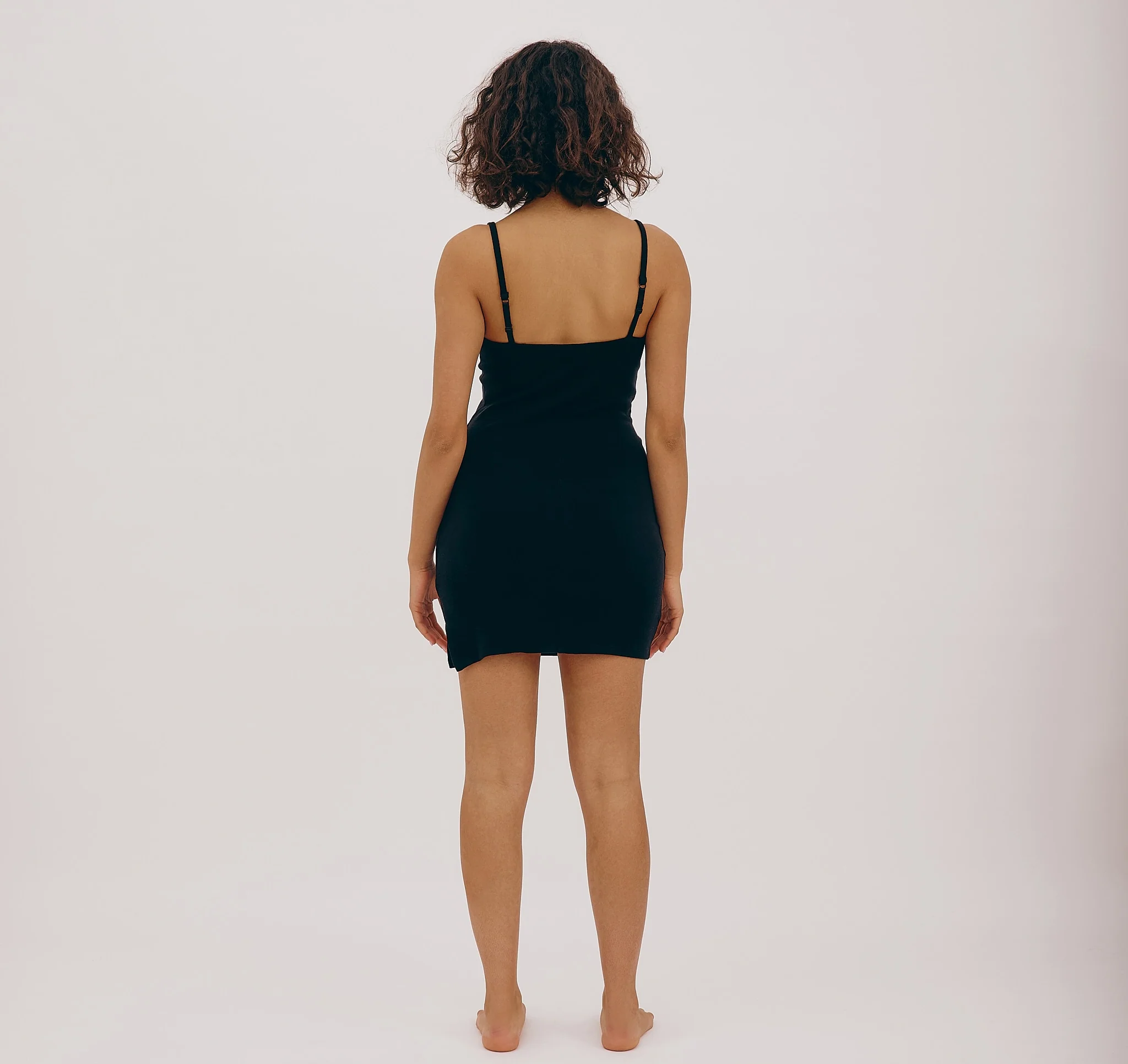 Soft Knit Slip Dress - Image 2