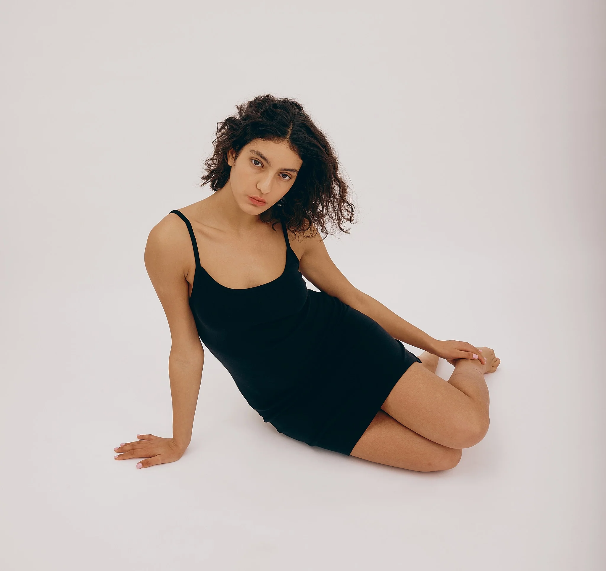 Soft Knit Slip Dress - Image 4