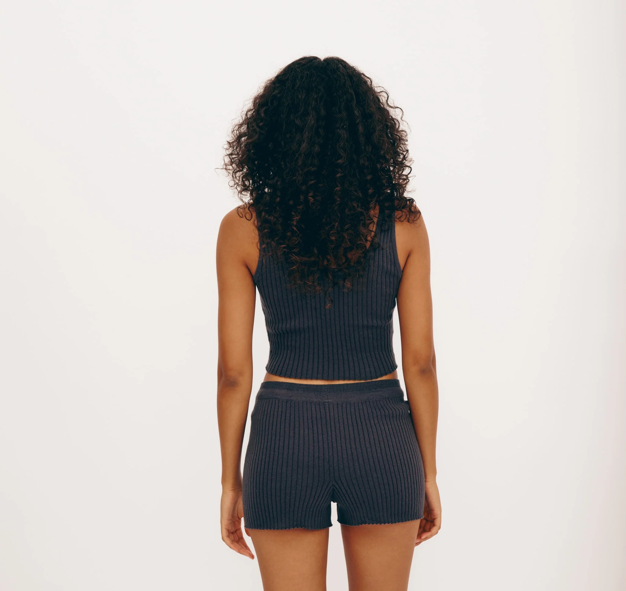 True Knit Crop Tank Top - Image 2