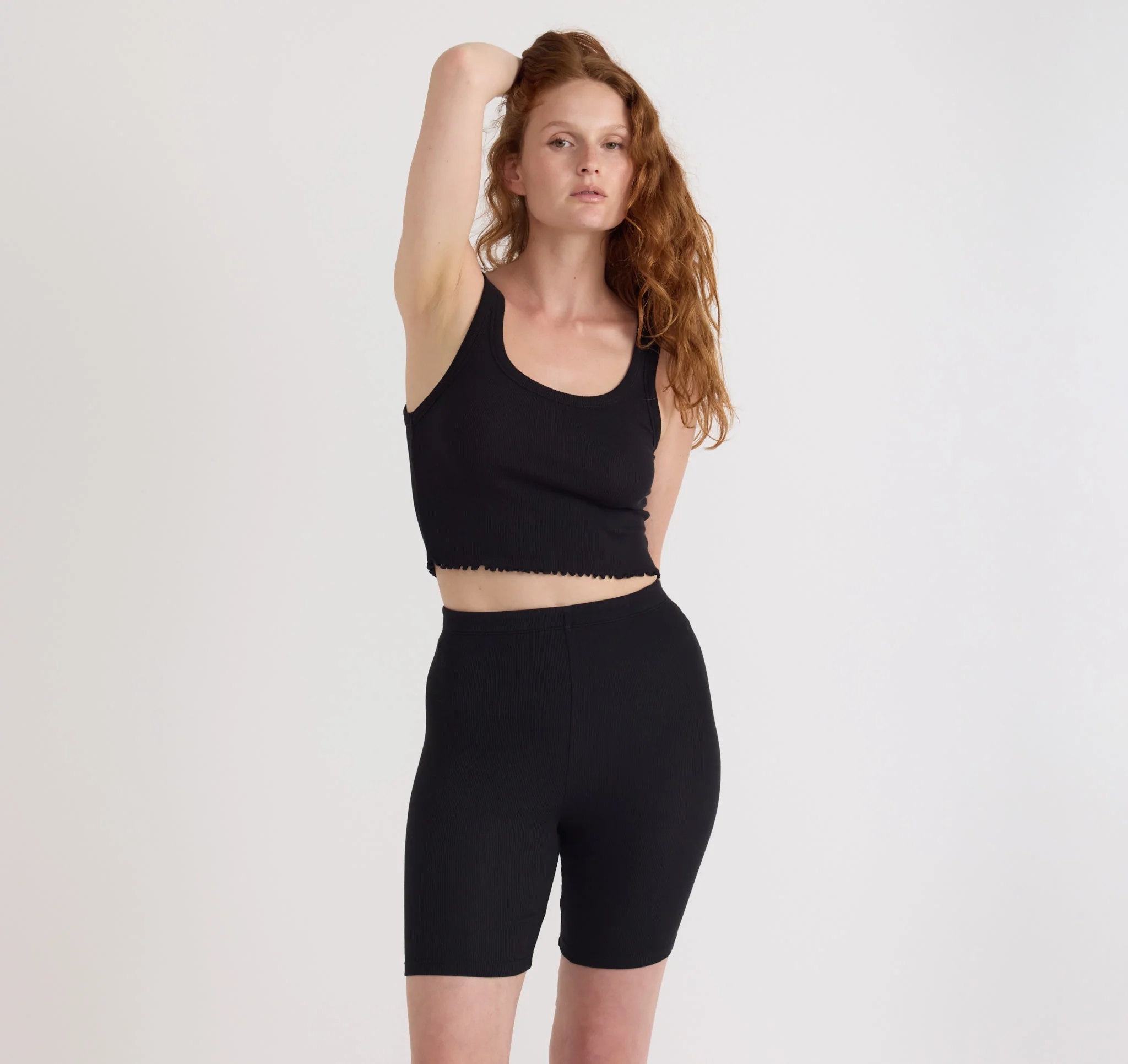 Core Rib Bike Shorts - Image 2