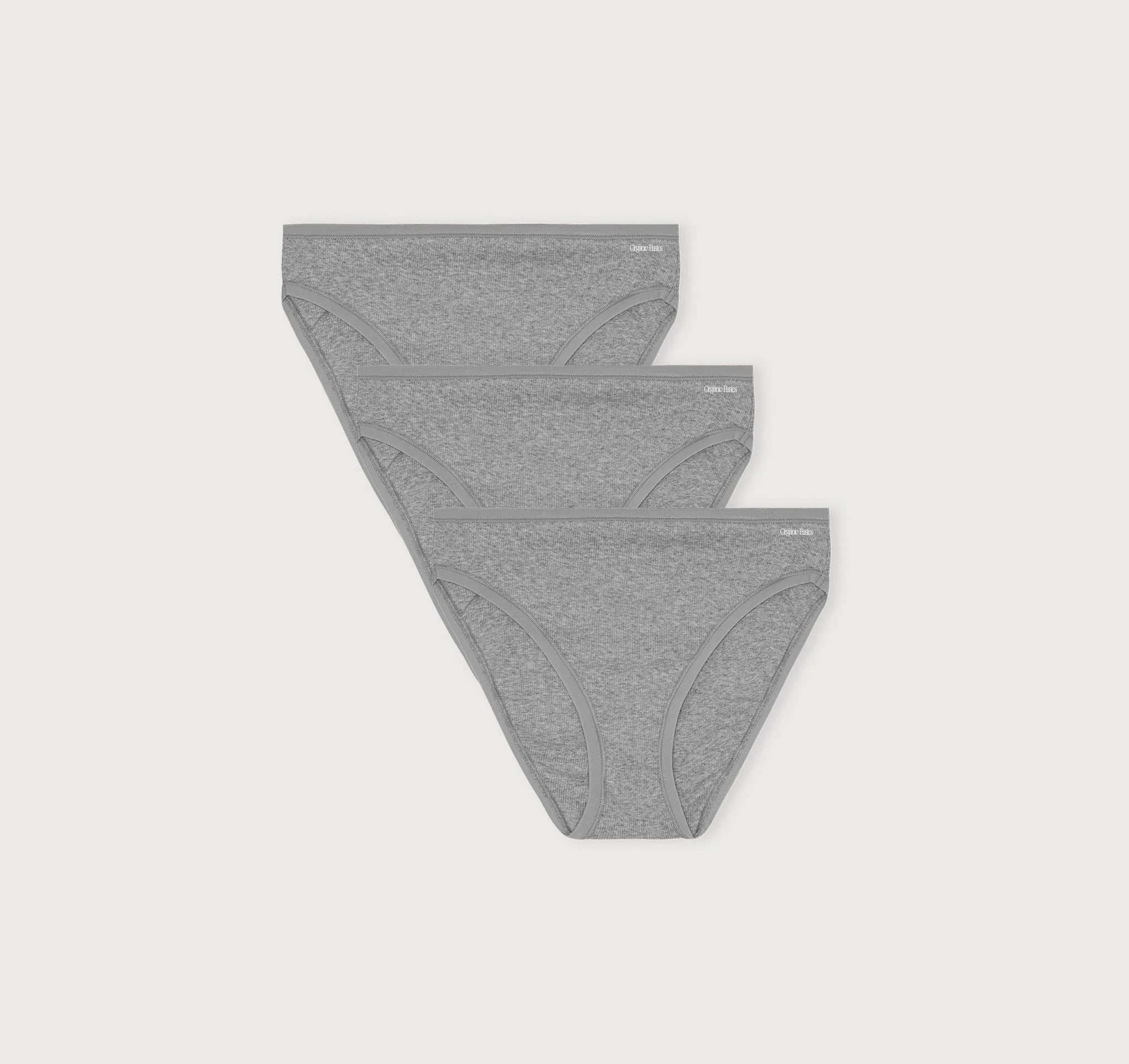 Core Rib High-Leg Briefs 3-Pack - Image 4