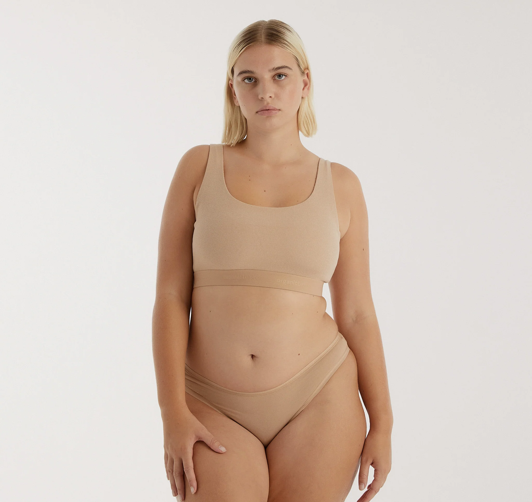 Core Rib Tank Bralette - Image 2