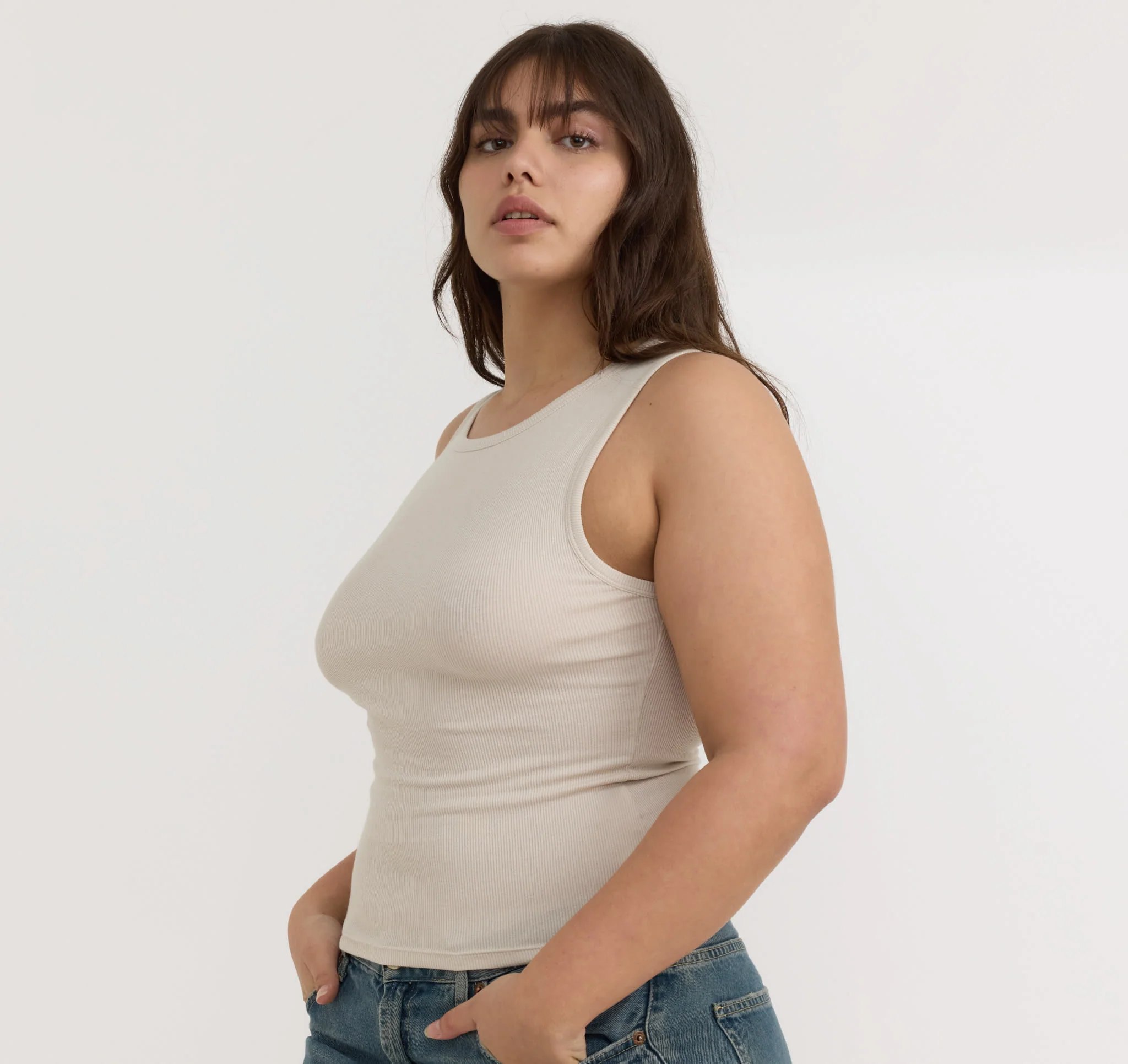 Core Rib Tank Top