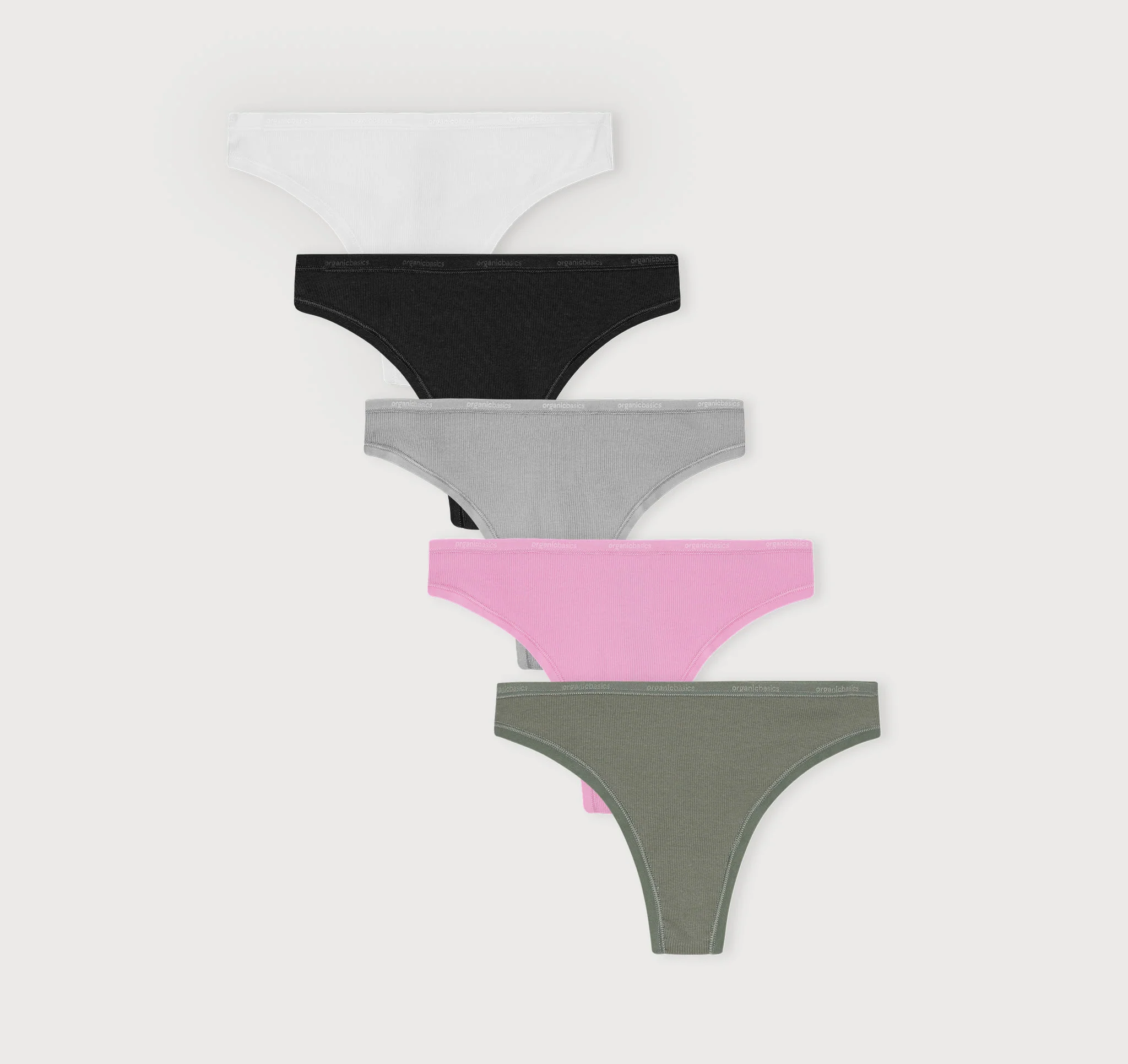 Core Rib Thong 5-pack