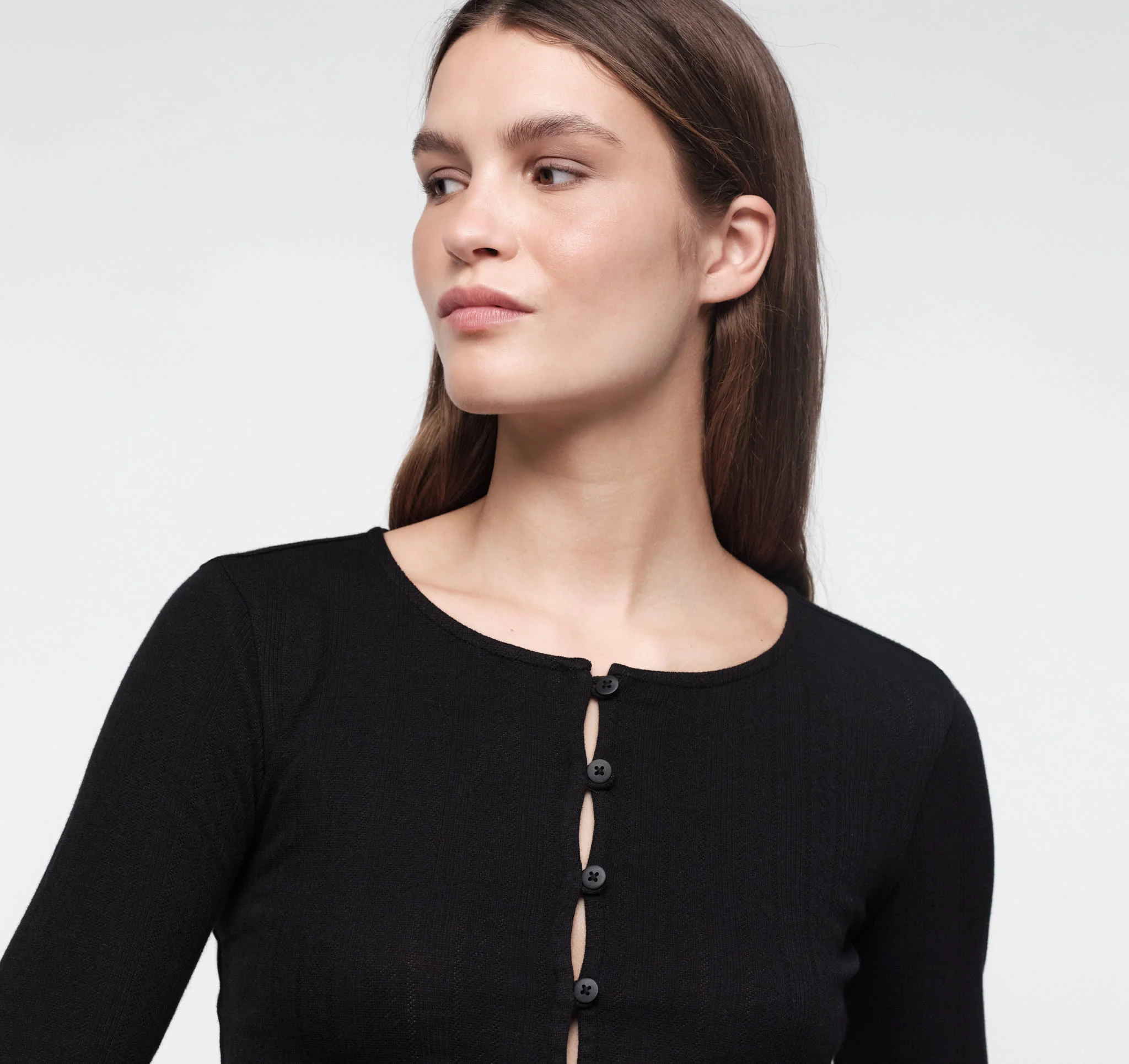 Pointelle Cardigan - Image 2