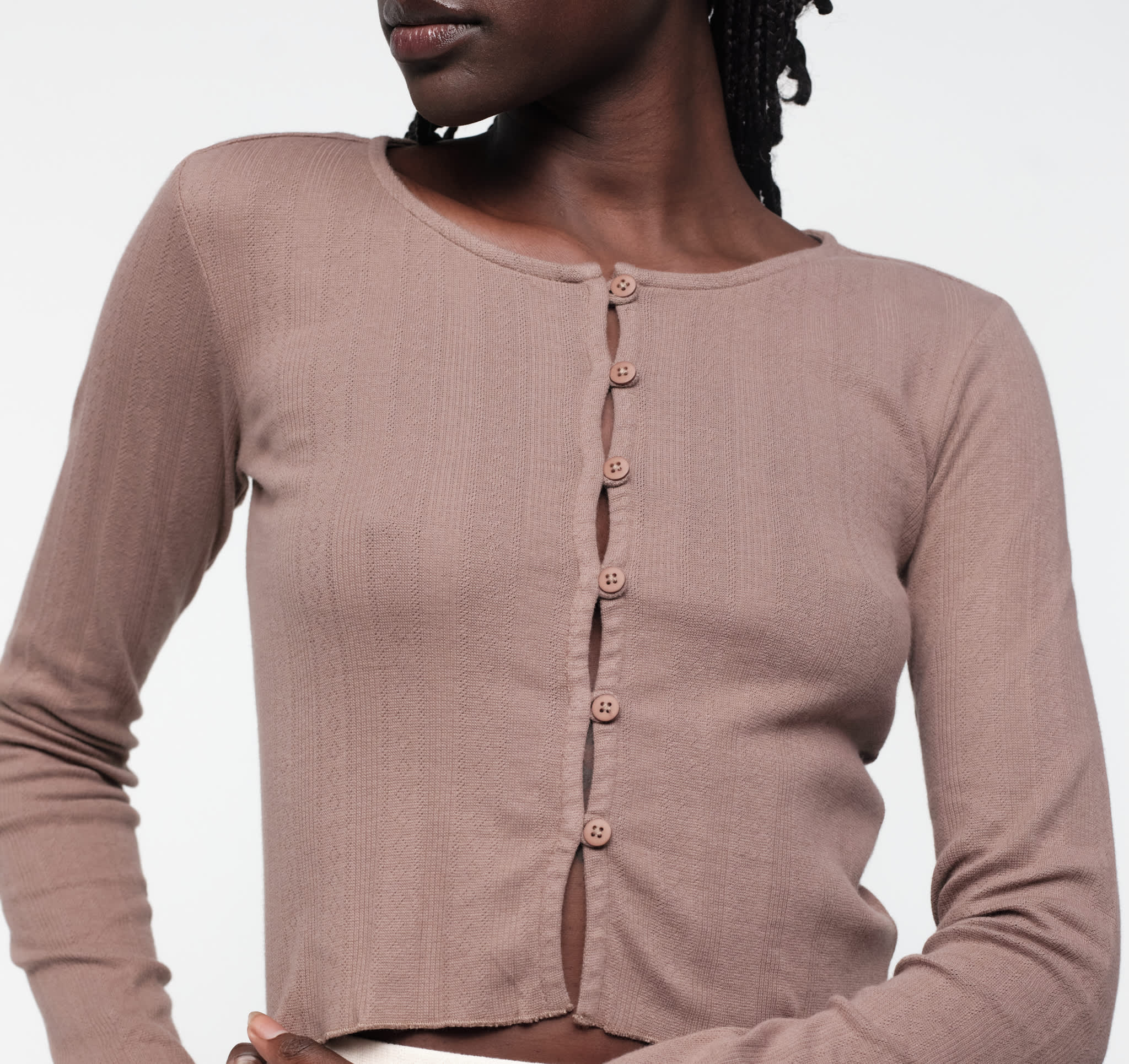 Pointelle Cardigan - Image 2