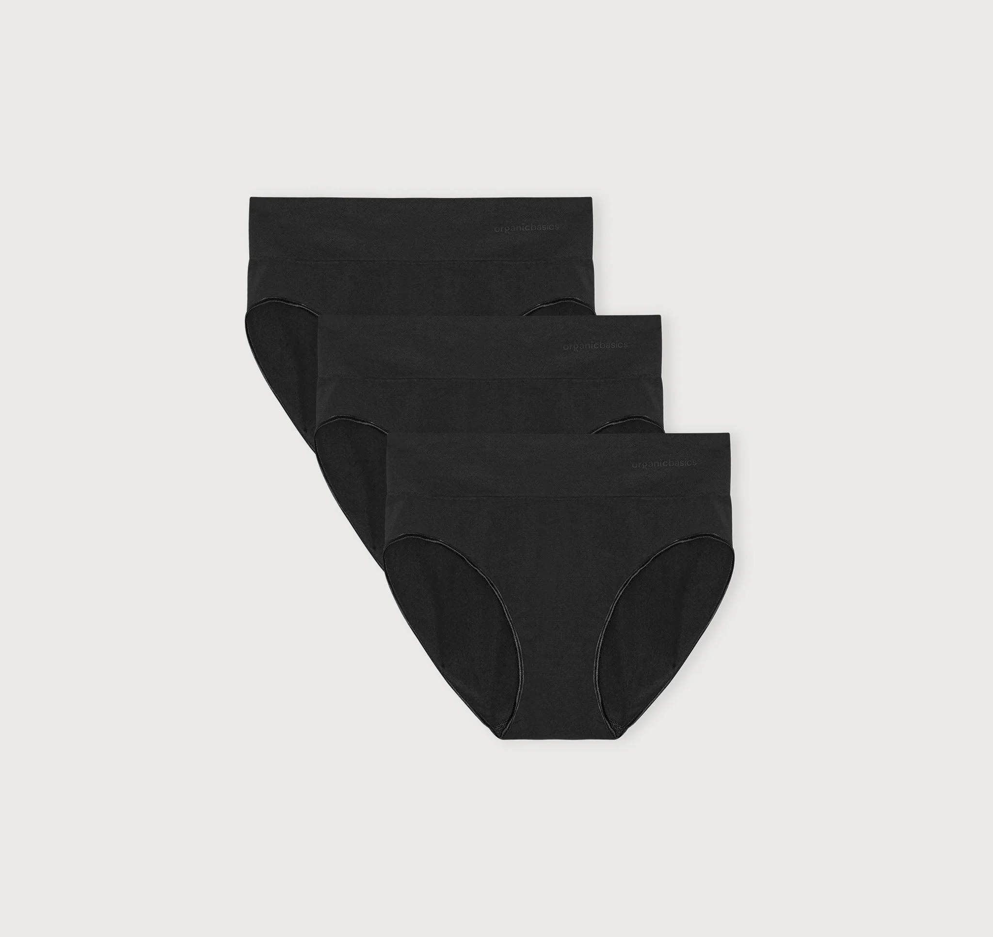 Smooth High-Leg Briefs 3-Pack