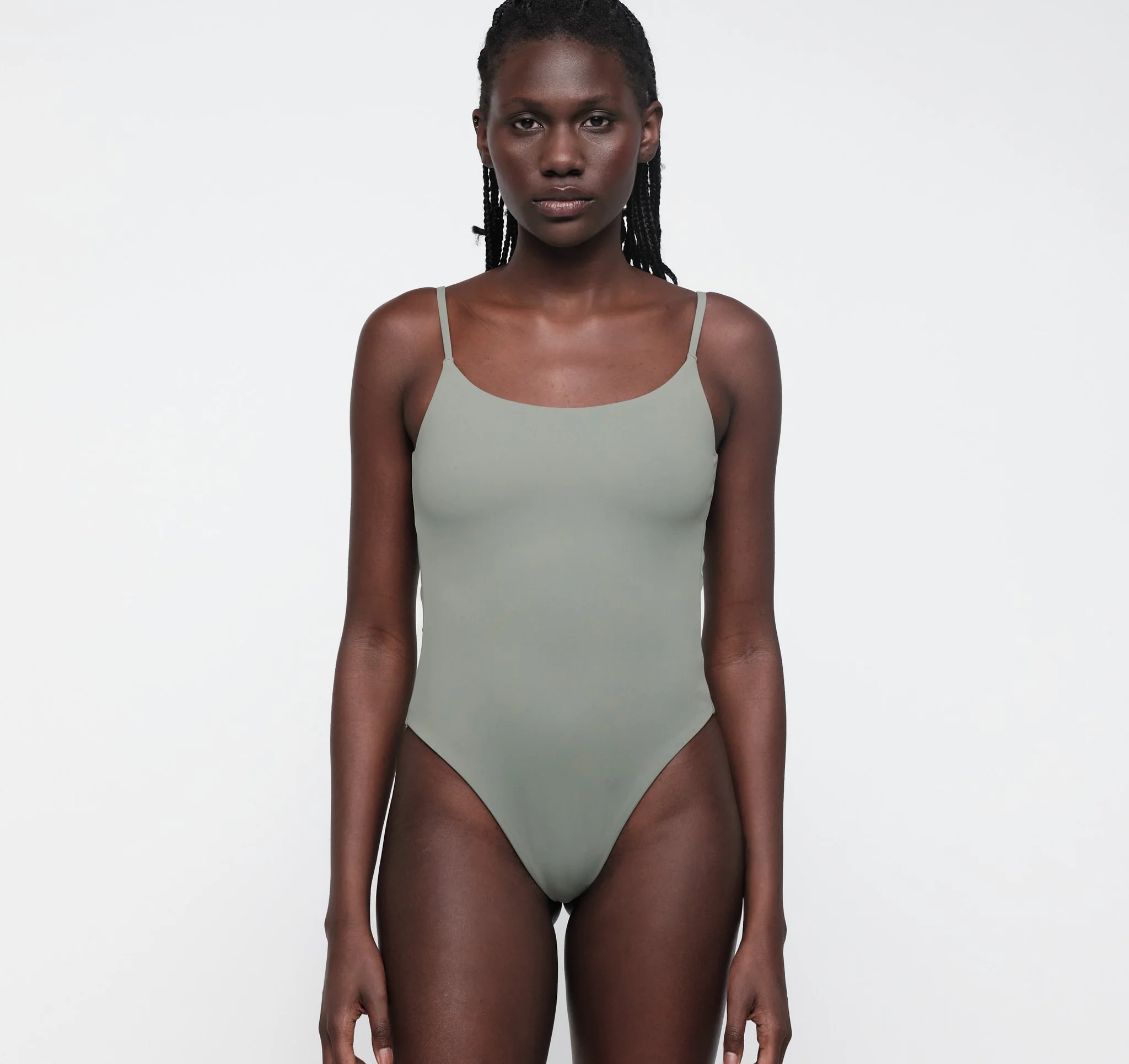 Swim Open Back One-Piece