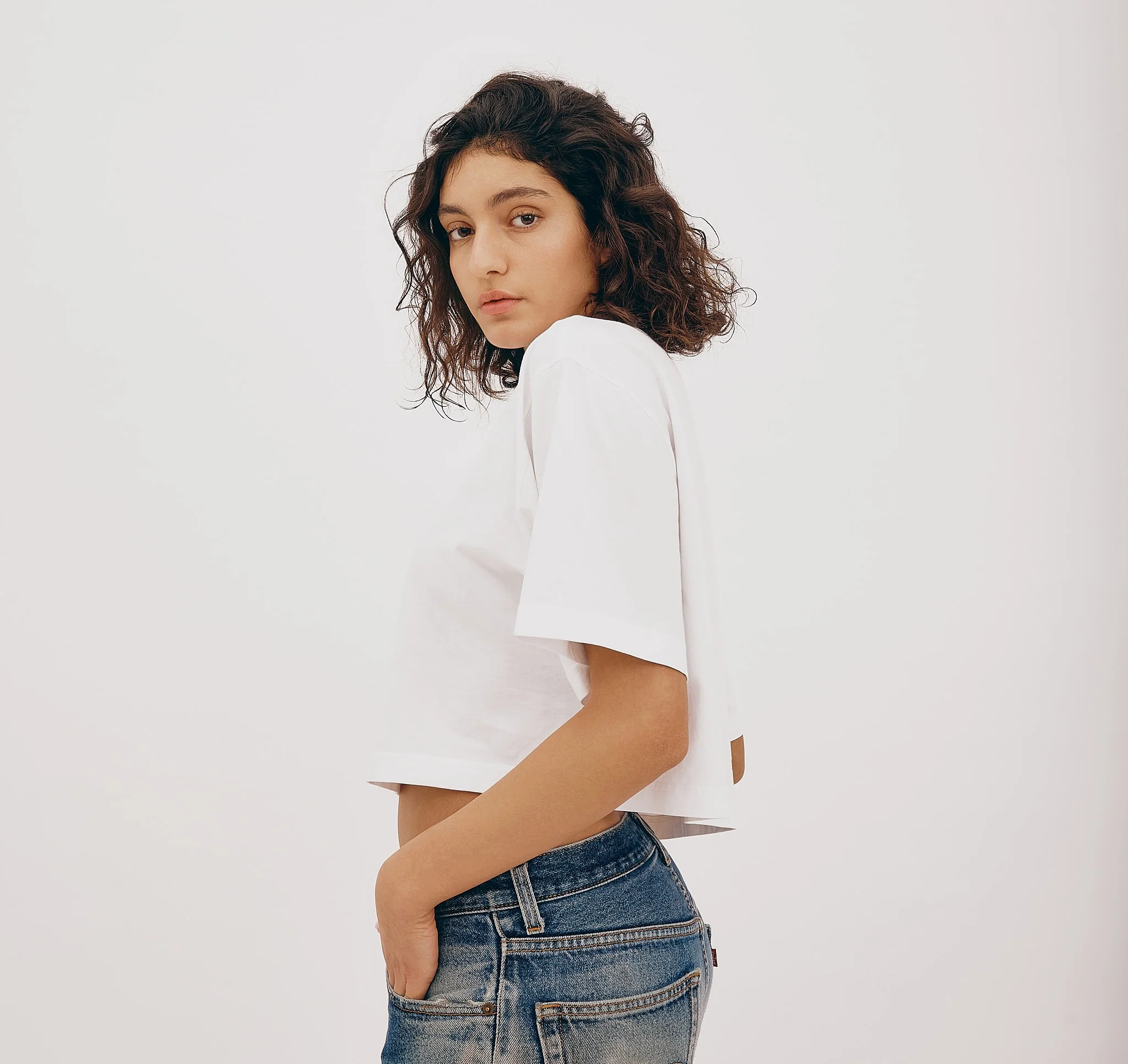 True Boxy Crop Tee - Image 2