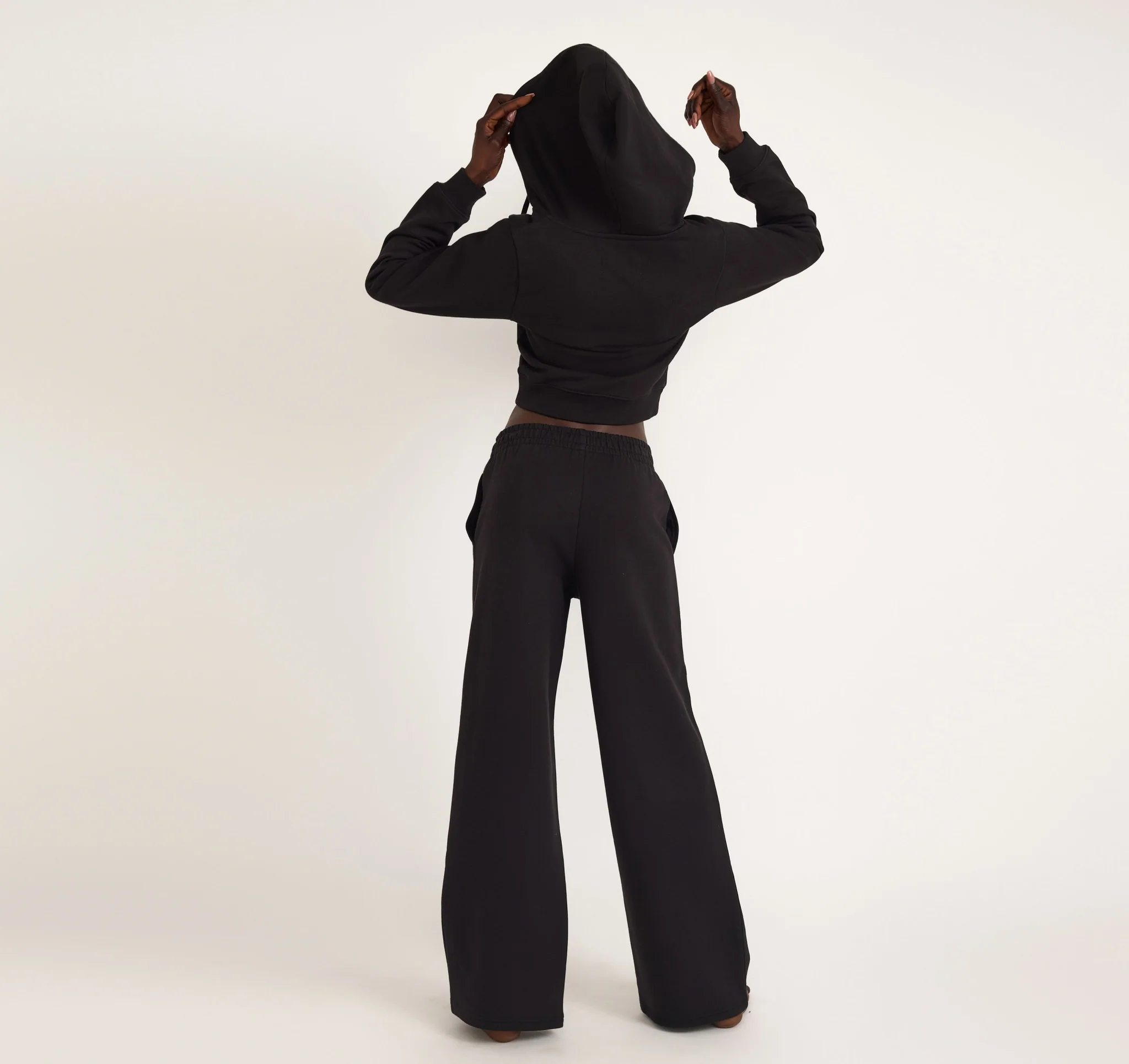 Weekend Crop Zip Hoodie - Image 3